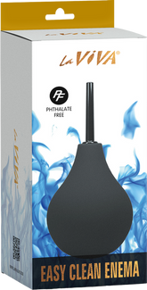 La Viva Premium Easy Clean Silicone Enema & Douche Enemas and Douches